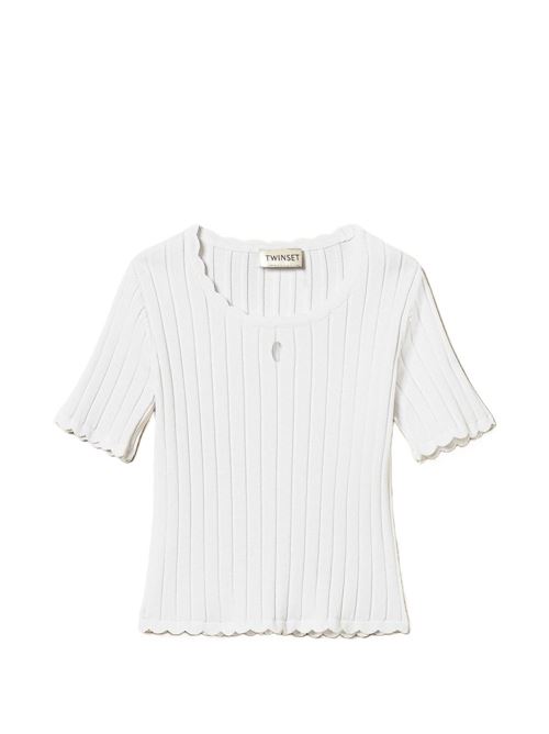 Maglia bambina Twinset bianca TWINSET Kids | 261GJ301500526
